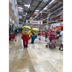 Minions a pie o en zancos