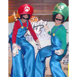 Mario Bros i Luigi en xanques